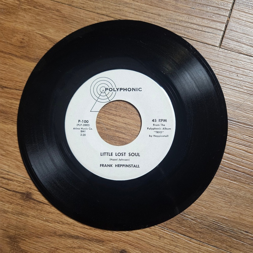 Frank Heppinstall – Sweetheart / Little Lost Soul Polyphonic P-100 VG+/VG+‎